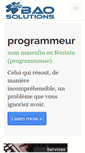 Mobile Screenshot of baosolutions.com